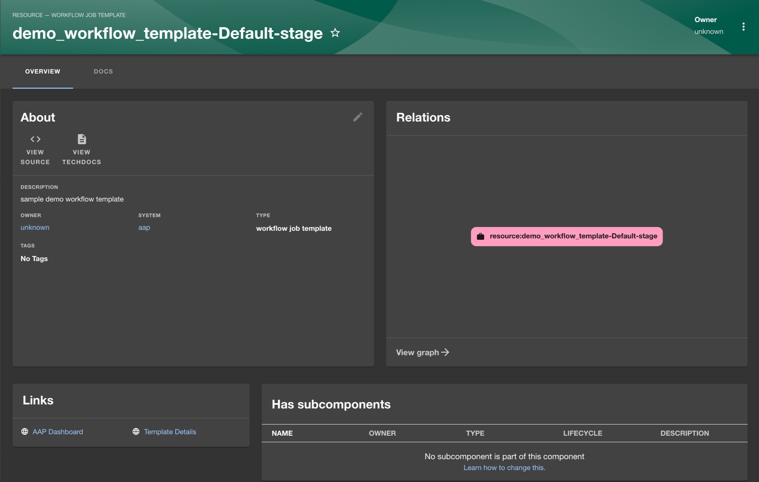 aap-backend-plugin-backstage-details