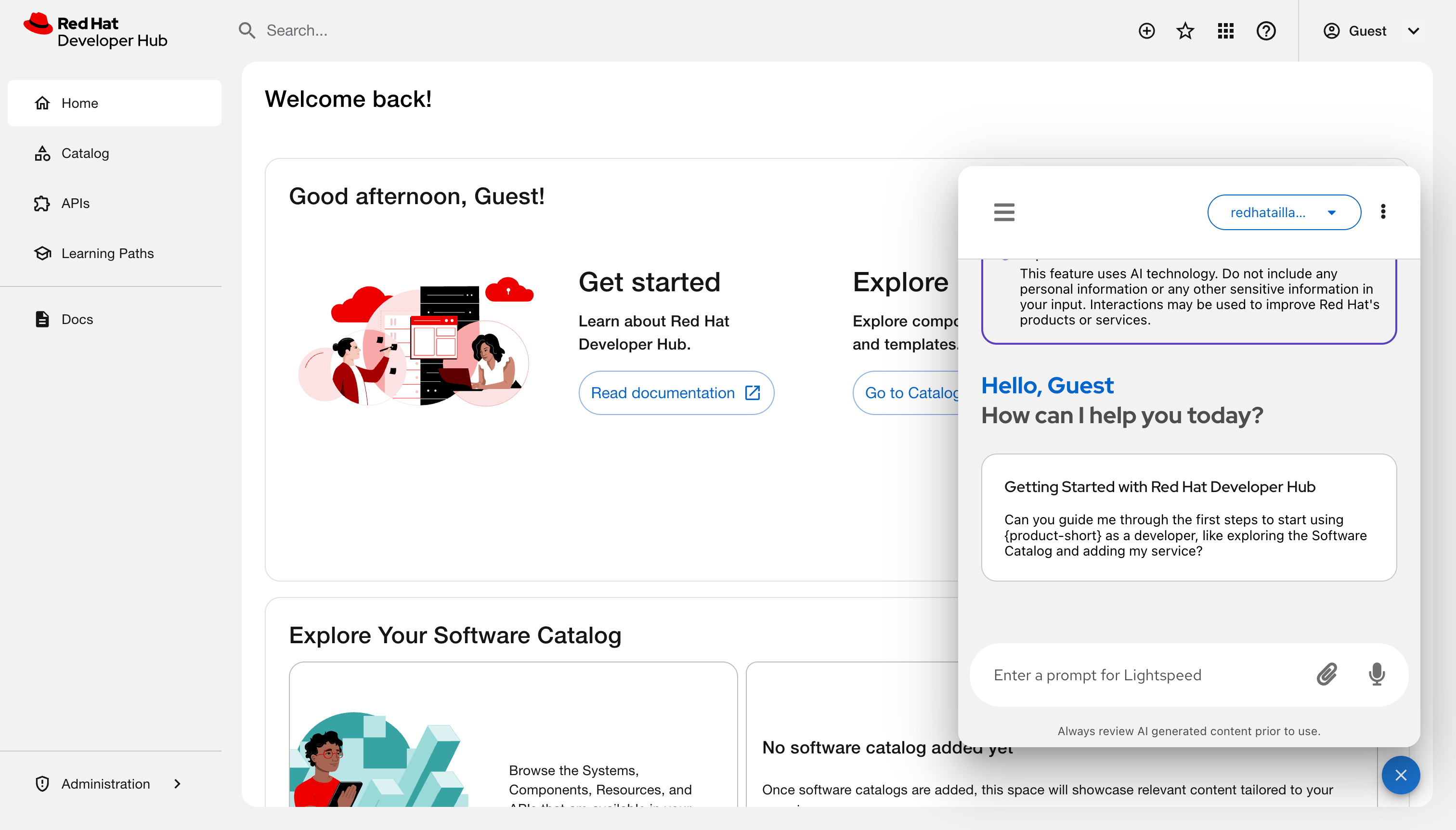 Lightspeed overlay mode