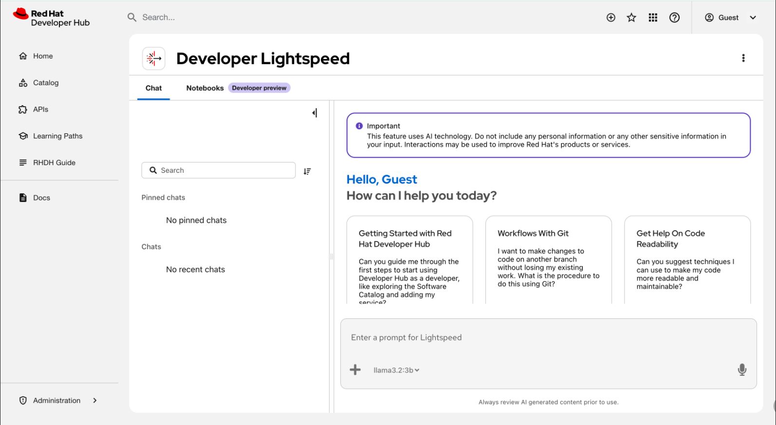 Lightspeed full-screen mode