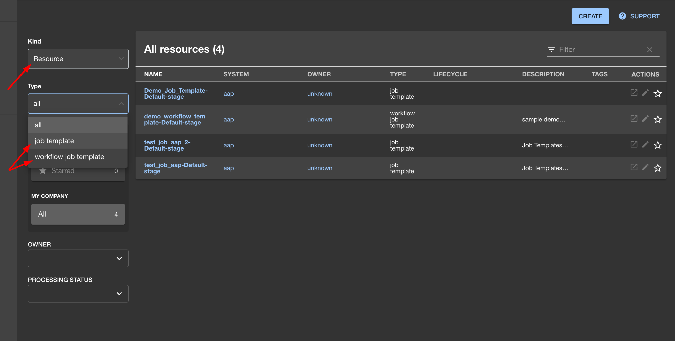 aap-backend-plugin-backstage